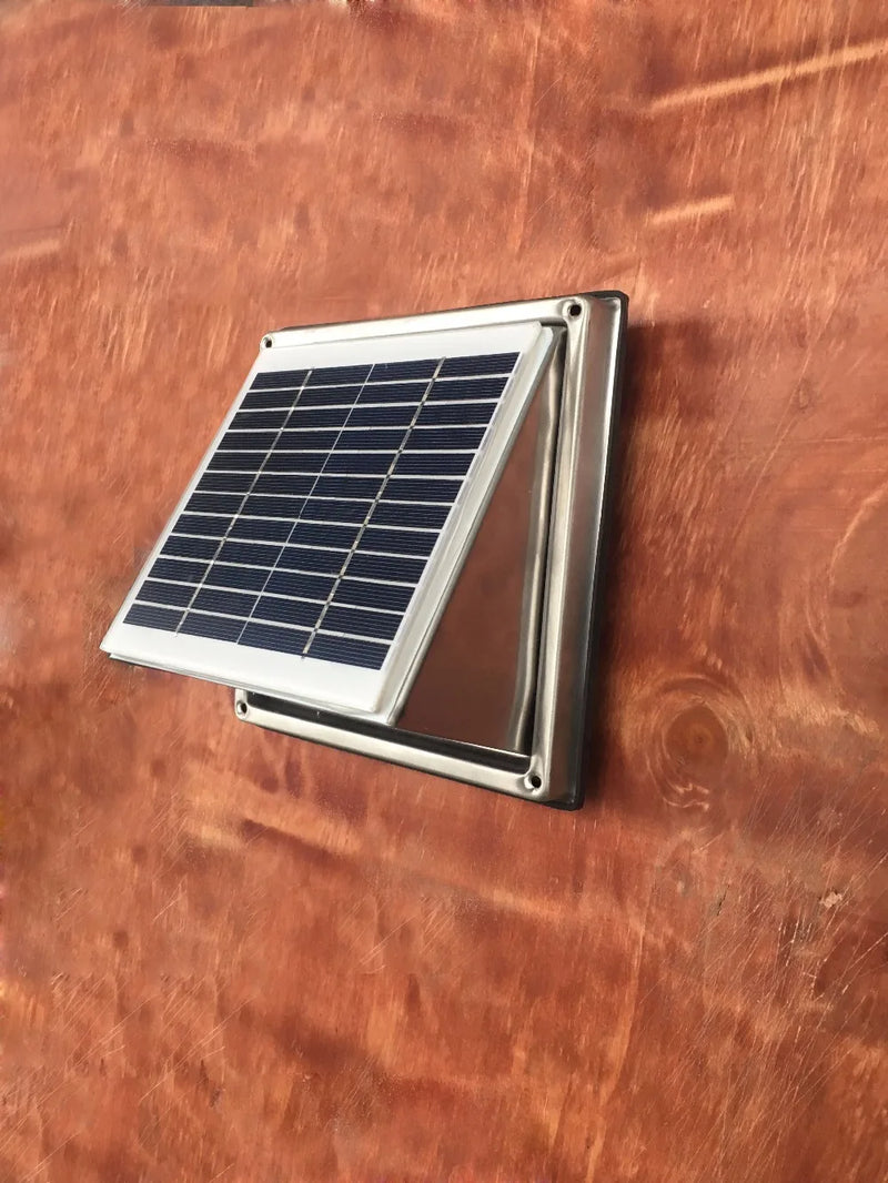 Extracteur Solaire Mural pour Serre Φ120 mm
