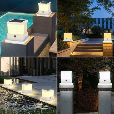Lampe Solaire Poteau Clôture et Pilier LED 3000K 6000K