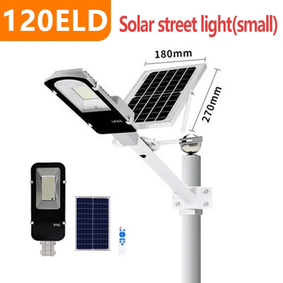 Lampadaire Solaire 200W Puissant Crépuscule Aube Étanche Extérieur