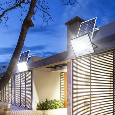 Projecteur Solaire Extérieur Sécurité 200W 332 LED