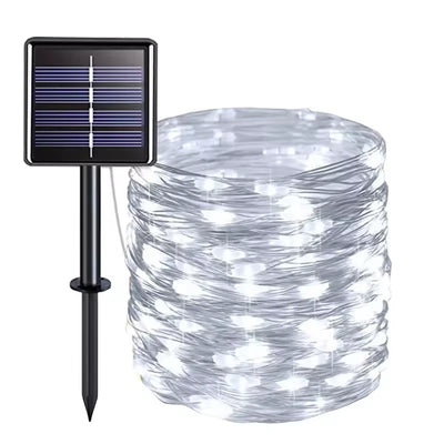 Guirlande Lumineuse Solaire Extérieure Étanche LED