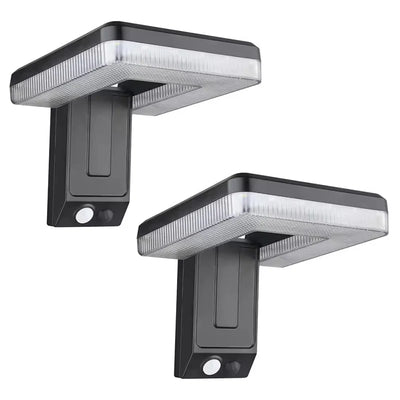Applique Murale Solaire Détecteur de Mouvement Tête Pliable IP65