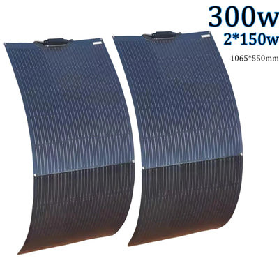 Panneau Solaire Flexible 12V ETFE et PET 95W à 400W