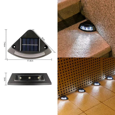 Spot Solaire Encastrable Escalier LED IP65 Étanche Extérieur