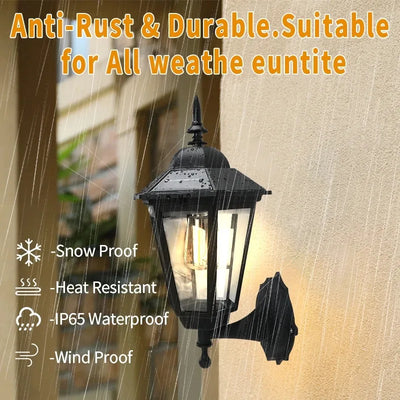 Lampe Solaire Paysage Rétro Filament Tungstène Extérieure Jardin