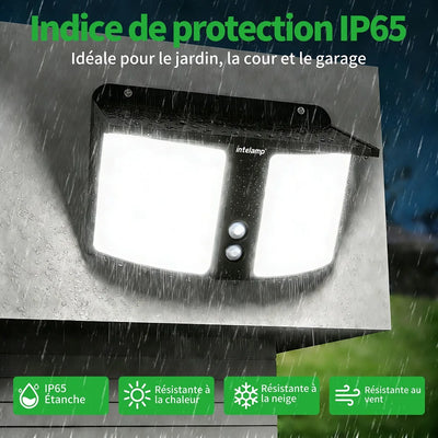 Projecteur Solaire à Détecteur Radar Télécommandé