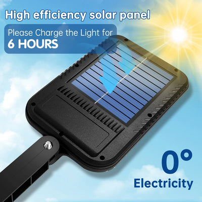 Applique Solaire Extérieur Étanche avec Télécommande IP65