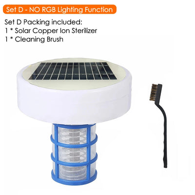 Purificateur Solaire de Piscine Ionique Cuivre et Argent