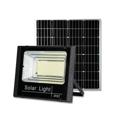Projecteur Solaire LED 500W Extérieur Étanche Télécommande
