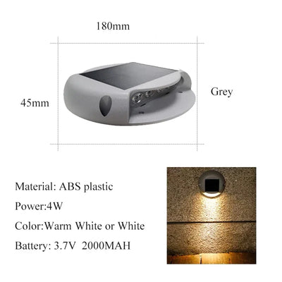 Lampe Solaire Escalier Extérieur Étanche IP65 – Set 3W/4W