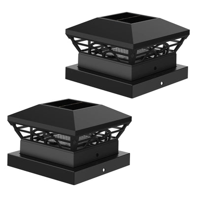 Lampe Solaire Extérieure Pilier Colonne Clôture Villa IP65