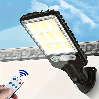 Projecteur Solaire Extérieur Détecteur de Mouvement PIR 108 LED COB