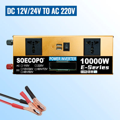 Kit Solaire Complet 10000W Panneaux 2x500W Onduleur – rendement et puissance de sortie