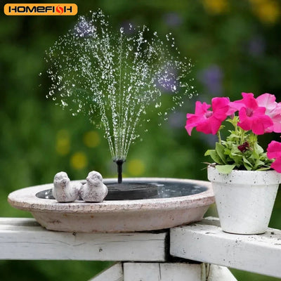 Mini Fontaine Solaire 13 ou 16 cm pour Bassin Extérieur