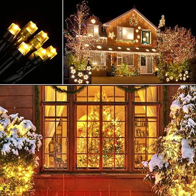 Guirlande Solaire LED Étanche 8 Modes de 7 à 32 m