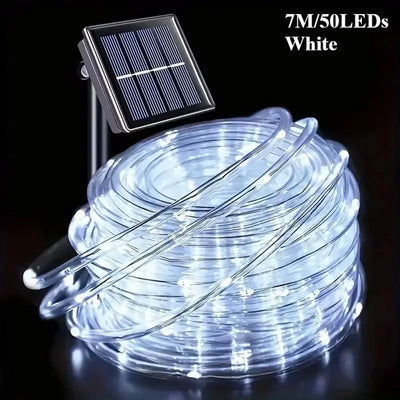 Guirlande Solaire Extérieure Tube Lumineux Étanche
