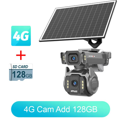 Caméra de Surveillance Solaire 8MP 4G AOV - vue 7