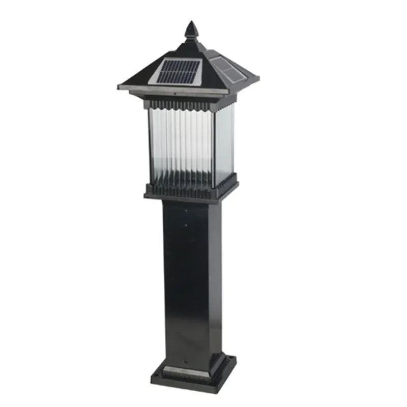 Lampe Solaire de Pilier Extérieure Décorative