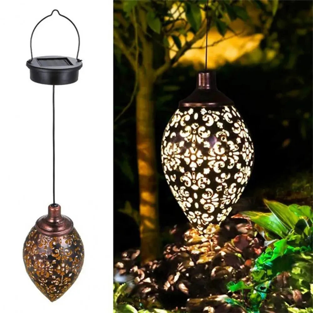 Projecteur Solaire Décoratif en Goutte d'Eau
