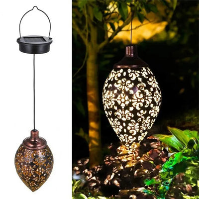Projecteur Solaire Décoratif en Goutte d'Eau