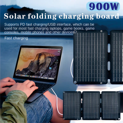 Panneau Solaire Pliable 900W Camping USB