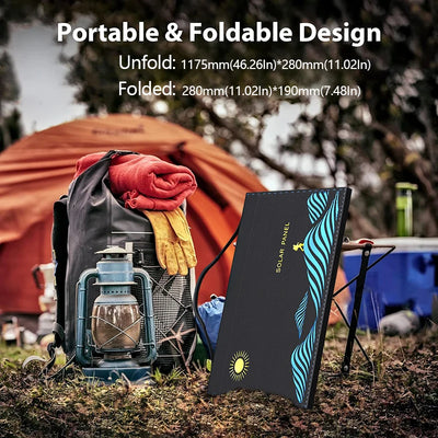 Panneau Solaire Pliable 1000W Sac USB DC