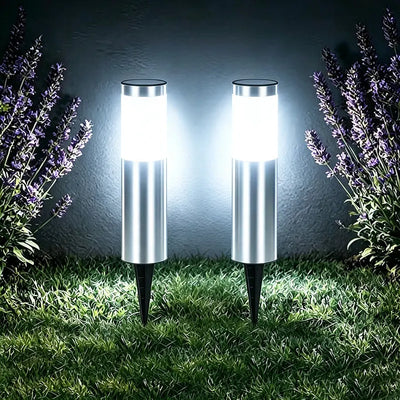 Borne Solaire Extérieur IP65 Jardin Pièce ou Lot de 2