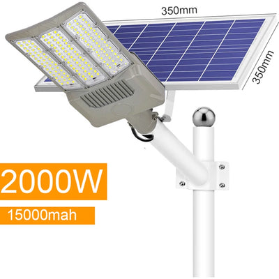 Lampe Solaire Murale Aluminium Capteur Mouvement Réverbère