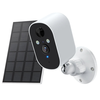Caméra Solaire WiFi 1080P Étanche Détection Humaine PIR