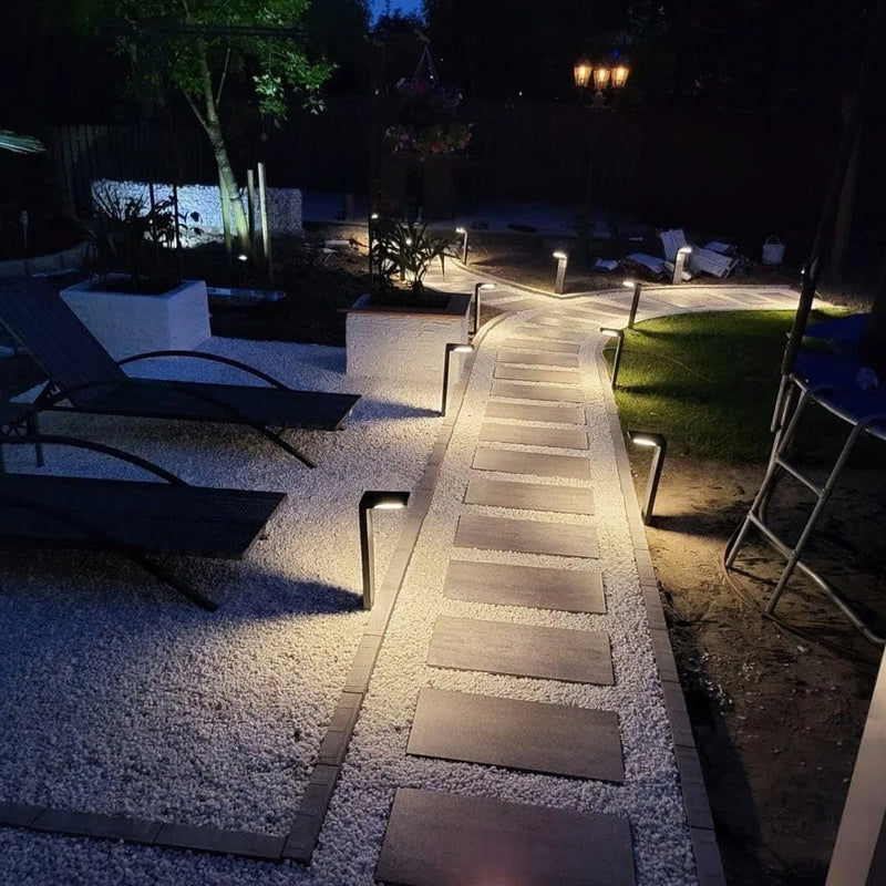 Bornes Solaires d'Allée Étanches (Lot de 2)