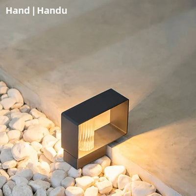 Lampe Solaire de Pelouse Étanche pour Jardin