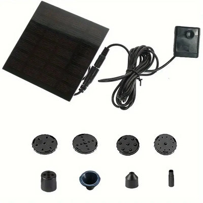 Mini Pompe Solaire de Fontaine 1,4W avec Panneau