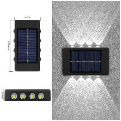 Applique Solaire Murale LED Étanche