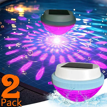 Lampe Solaire Flottante de Piscine et Étang LED RGB