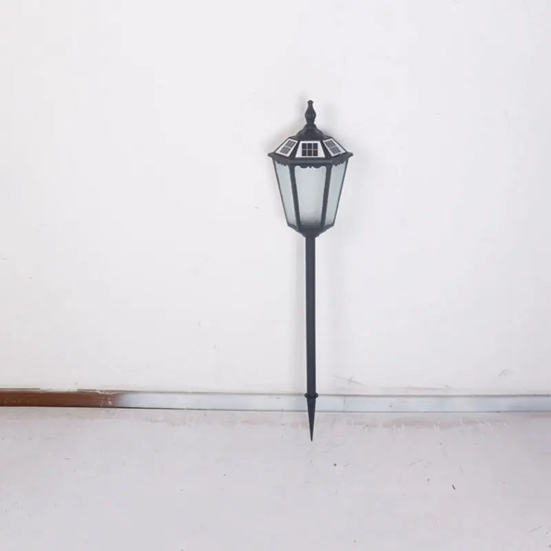 Borne Solaire de Pelouse Étanche pour Jardin
