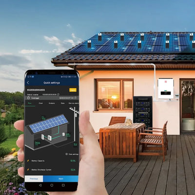 Onduleur Solaire Hybride 10,2 kW 48V Wi-Fi