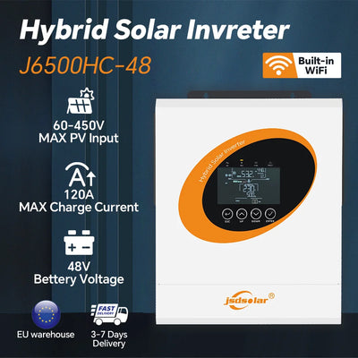 Onduleur Solaire Hybride 6,5 kW 48V