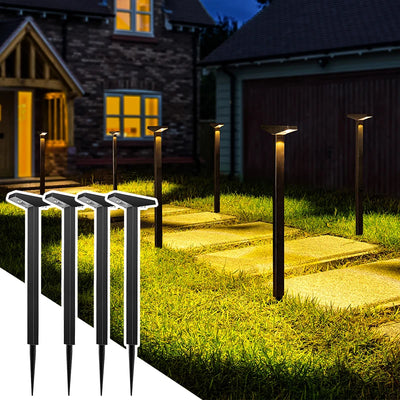 Lampe Solaire de Jardin à Planter pour Pelouse et Allée