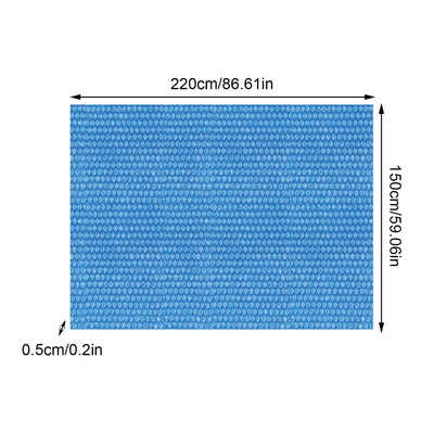 Bâche à Bulles Solaire Rectangulaire Isolante Piscine et Spa