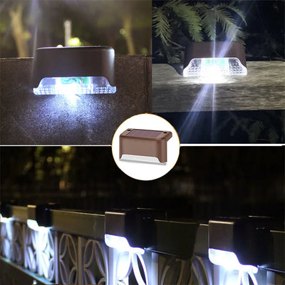 Lampes Solaires de Clôture et Terrasse Multicolores, Pack Modulable, Étanche