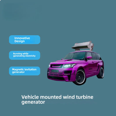 Micro Éolienne Verticale Murale à Basse Vitesse
