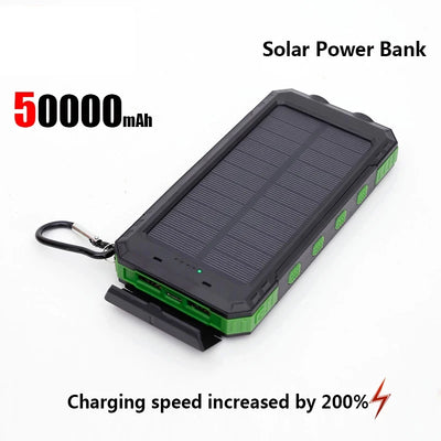 Chargeur Solaire 200000mAh Grande Capacité