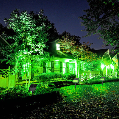 Projecteur Solaire Paysage LED Étanche Jardin Mur Rue