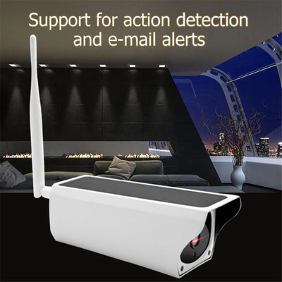 Caméra Solaire IP 1080P Étanche Basse Consommation