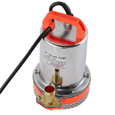 Pompe Solaire Submersible Piscine 12V 180W et 24V 220W