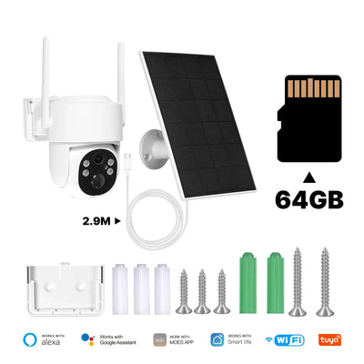 Caméra de Surveillance Solaire 4MP WiFi 4G - vue 13
