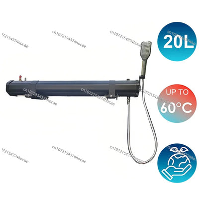 Douche Solaire Extérieure Pressurisée PVC 18L à 30L