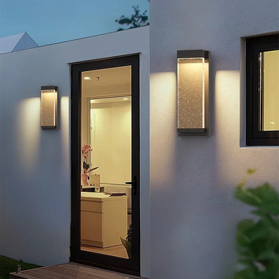 Applique Solaire Murale Extérieure Étanche pour Porte