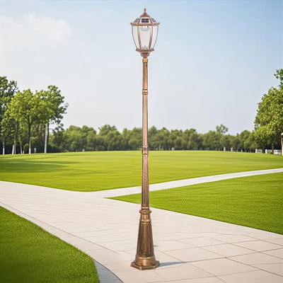 Réverbère Solaire Aluminium Cour et Parc