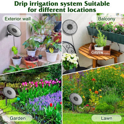 Kit d'Irrigation Solaire pour Serre Minuterie 15M